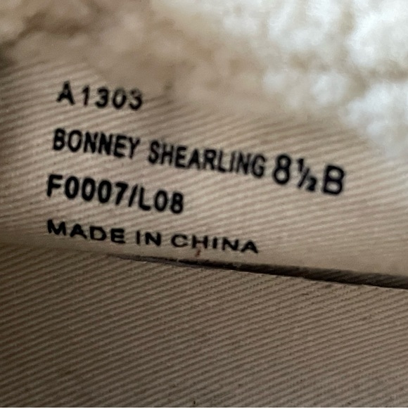 Vintage Brand New shearling lined Coach Hi Top Sneakers - Picture 4 of 5